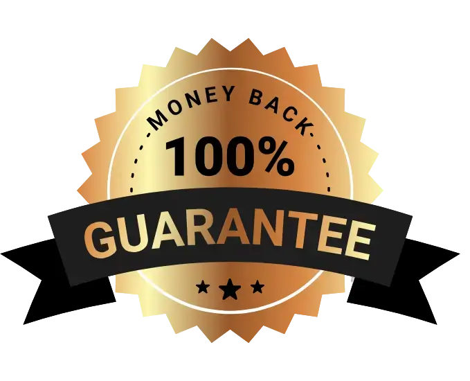 healthyheart 100% Money Back Guarantee Seal - Risk-Free Purchase USA